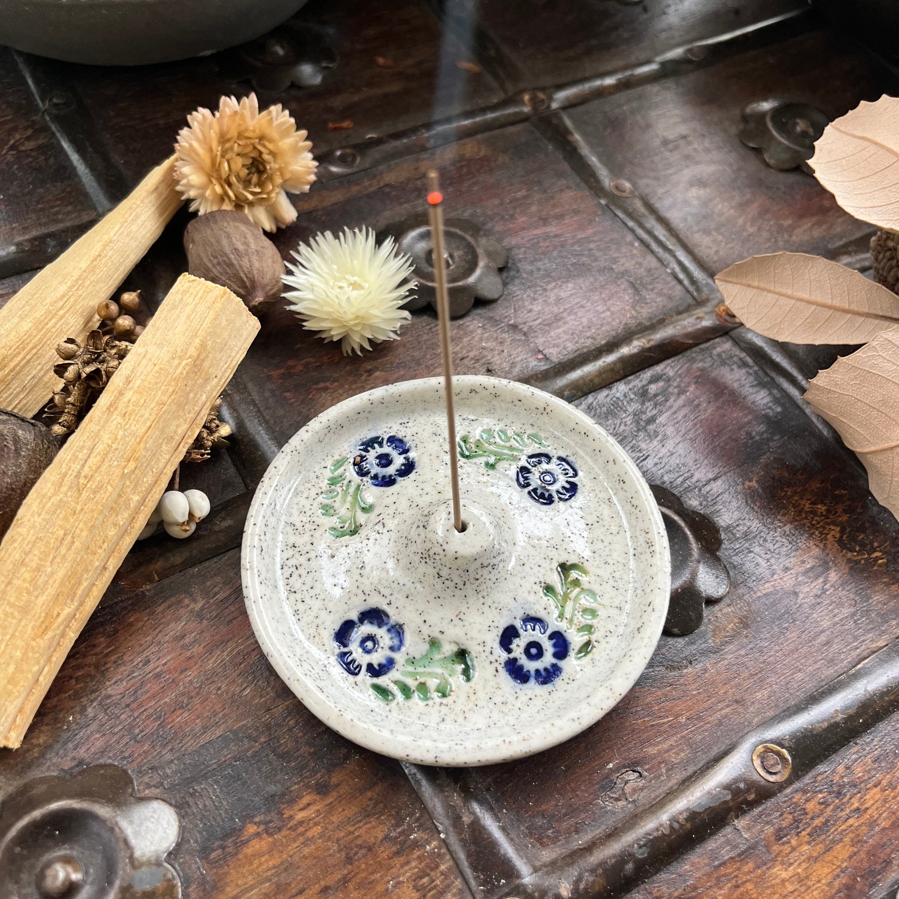 The Floral Imprint Incense Holder