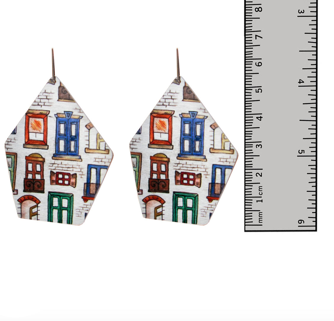 Venezia Gothic Windows Earrings