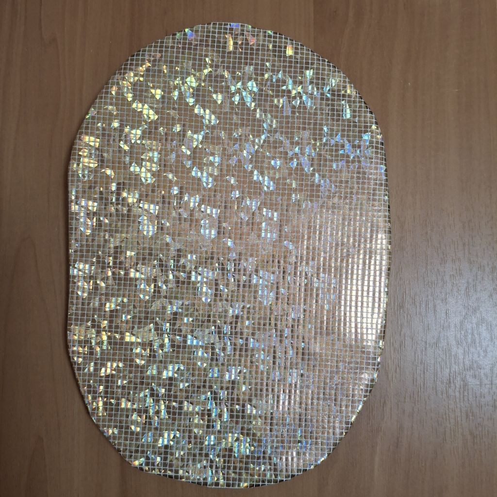 STOMA BAG COVER REGULAR GLITZ GOLD ILEOSTOMY, COLOSTOMY, UROSTOMY