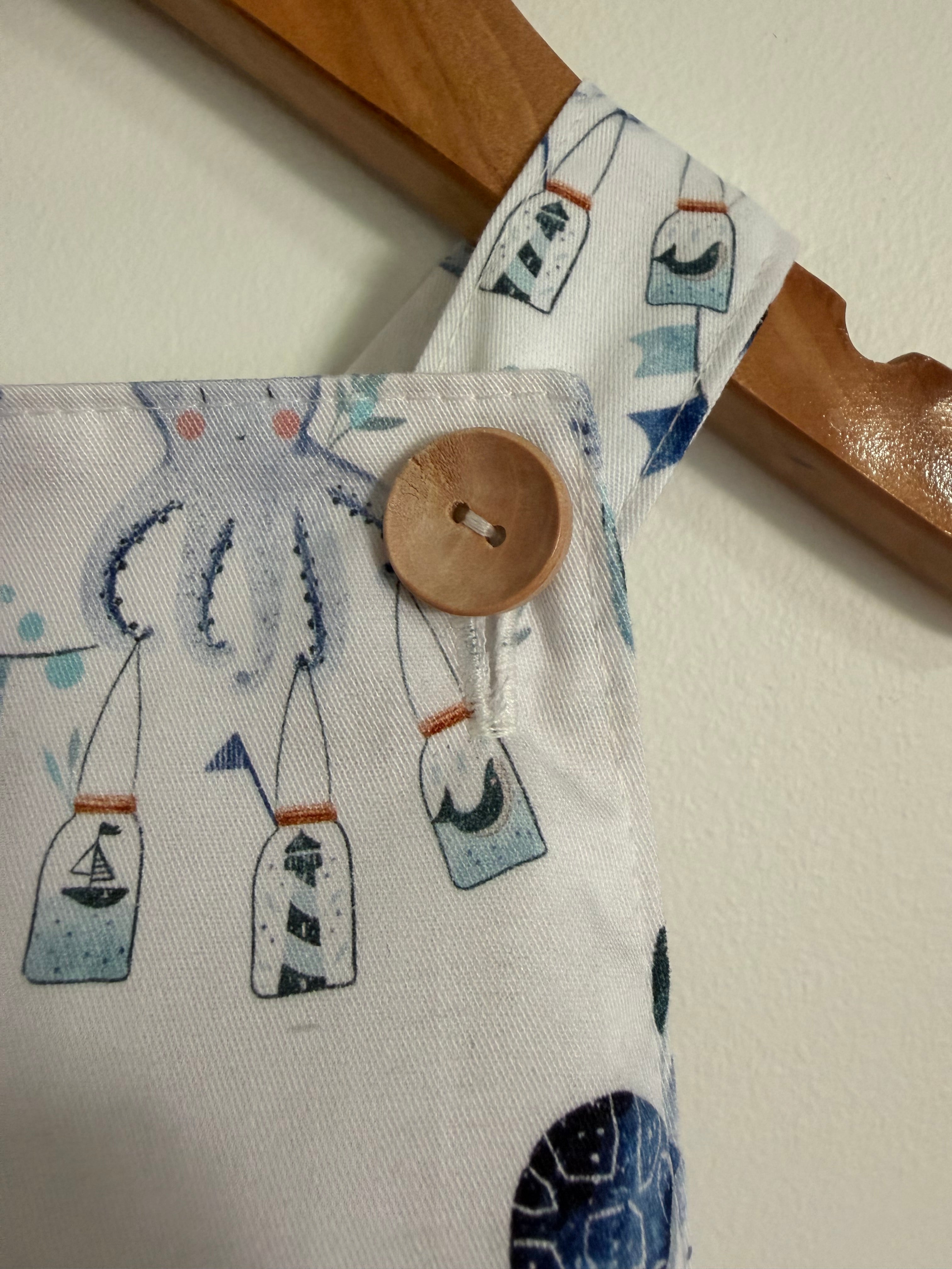 Under the sea baby romper