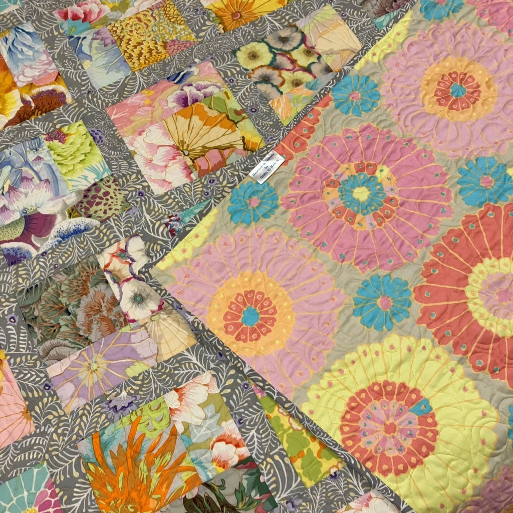 patchwork quilt handmade Australia - Kaffe Fassett fabrics