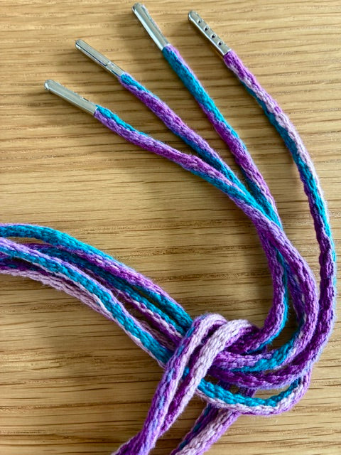 Art of the Lace - Wildflower Fields Round Shoelaces