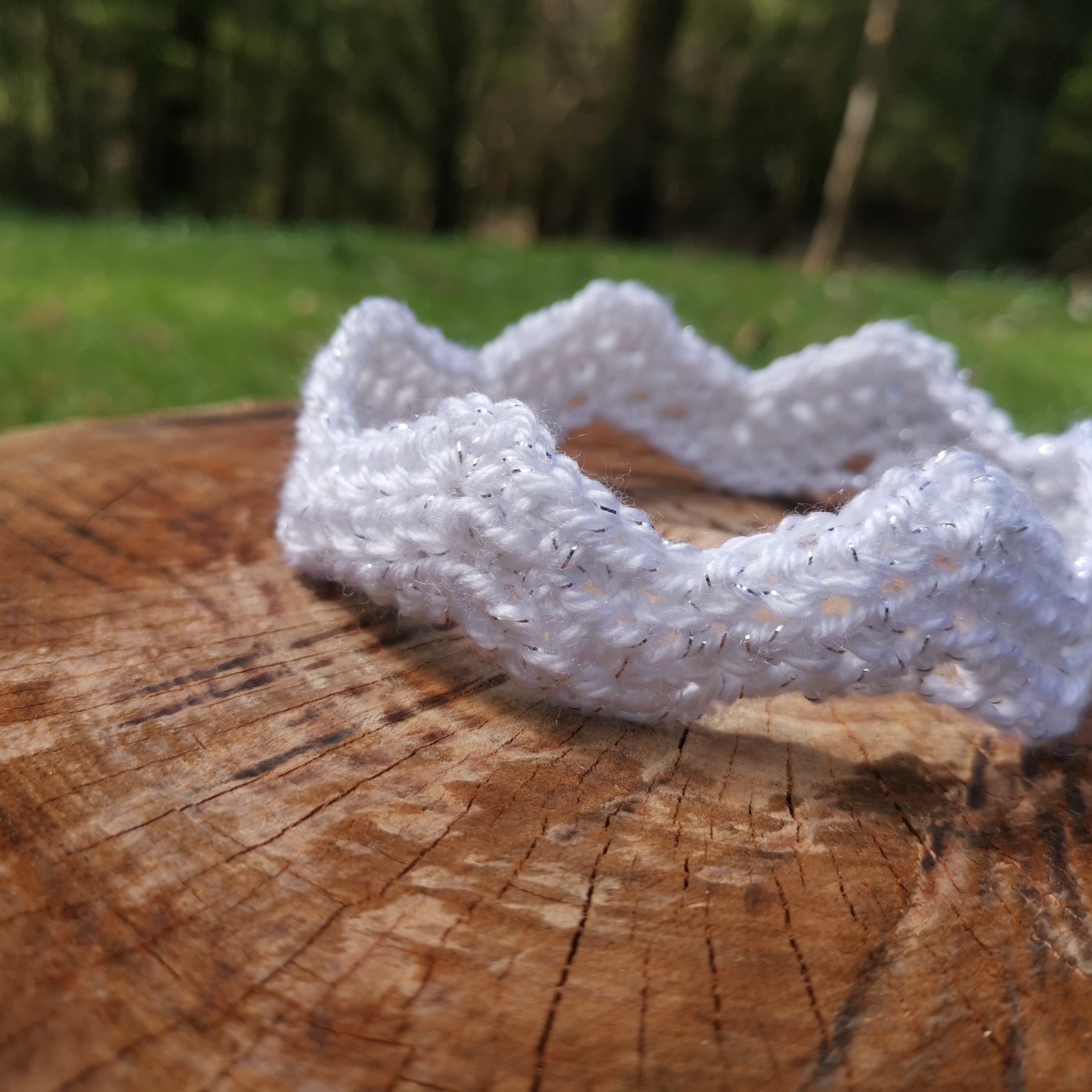 Sparkly Baby Crochet Crown