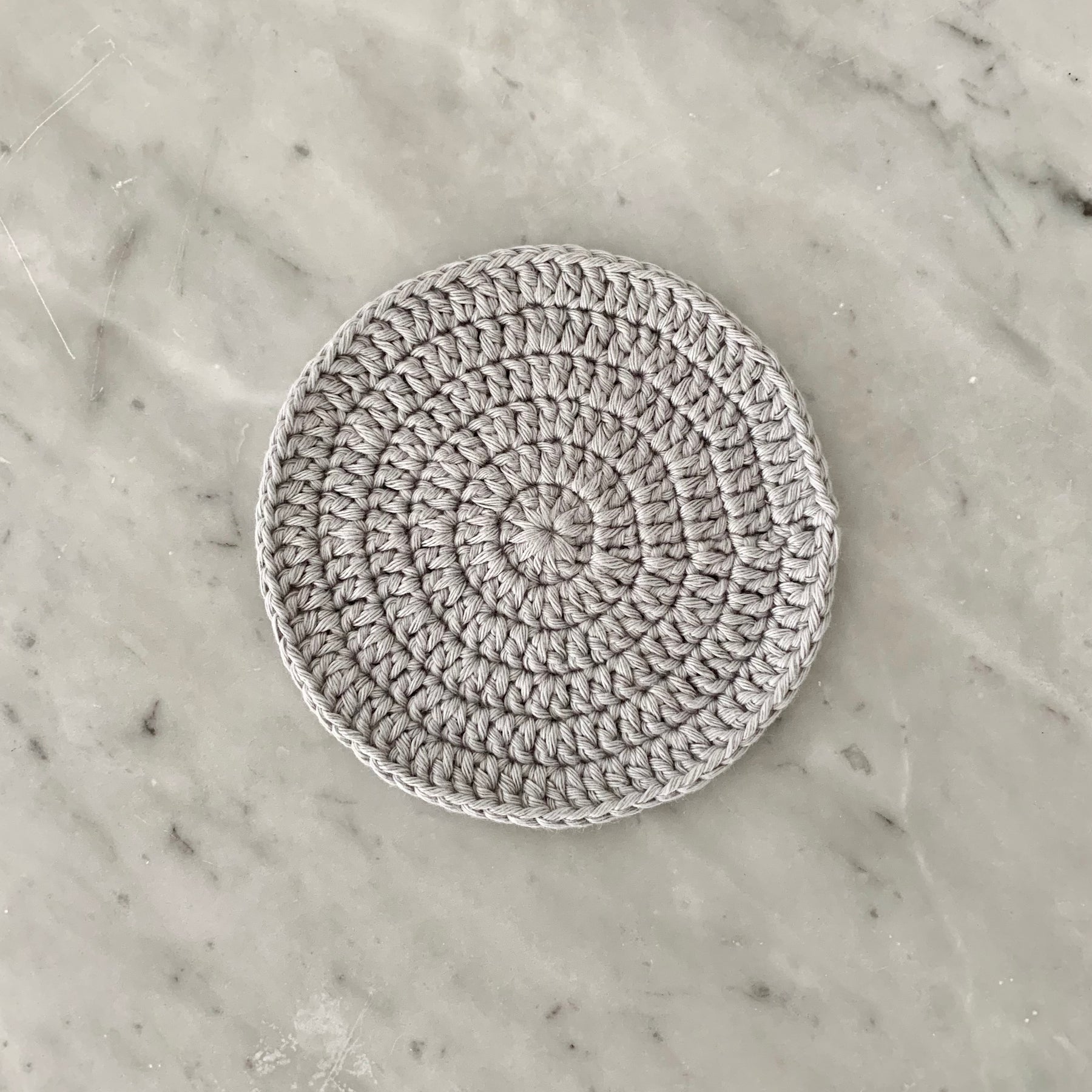 Round Crochet Coasters