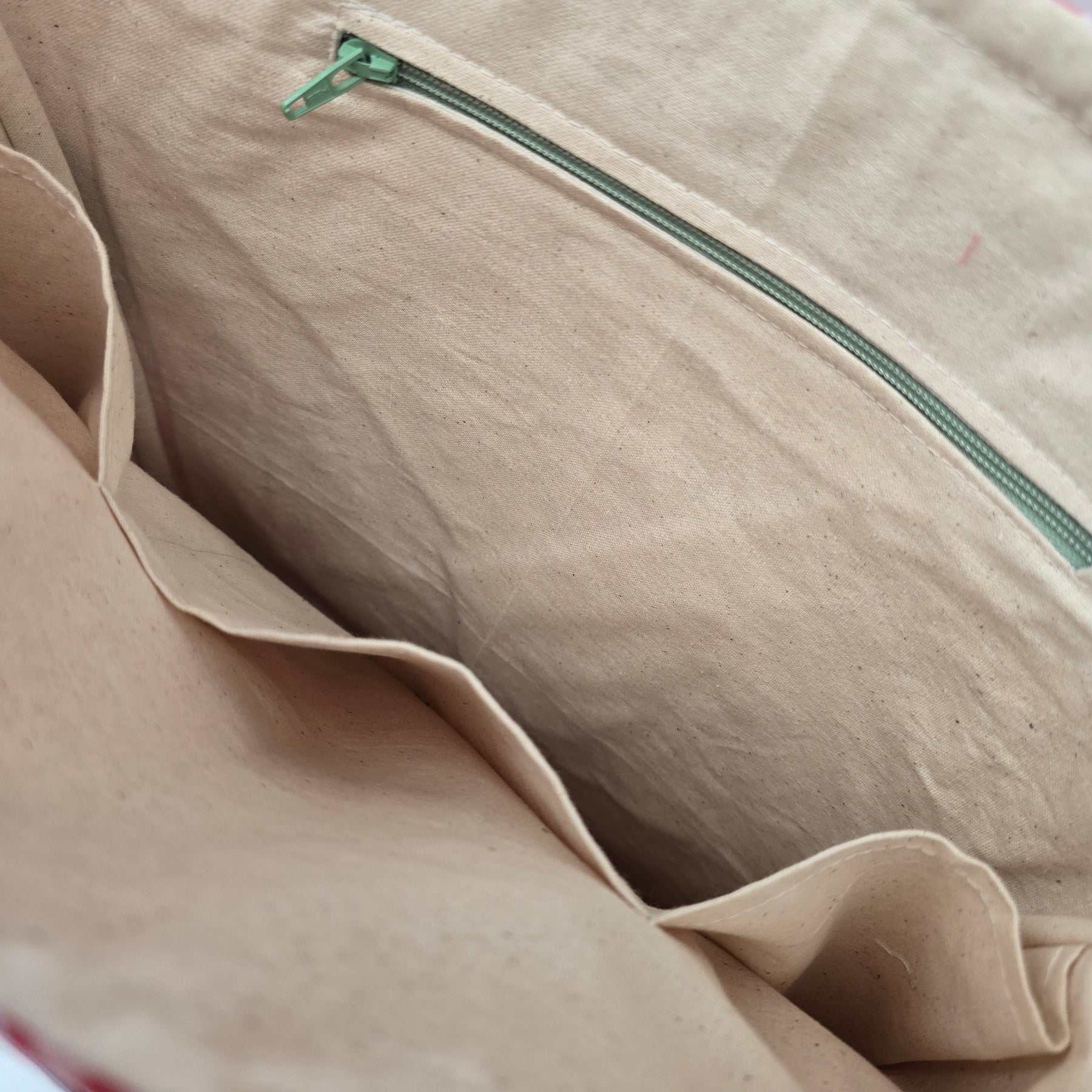 Handmade | Quilted Patchwork | Tote Bag with Pockets.