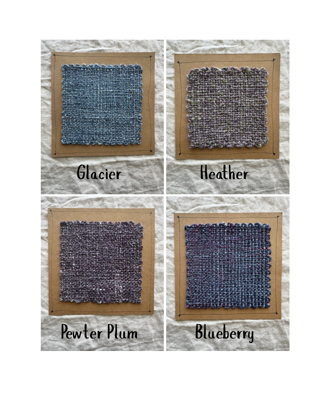 Handspun Natural Fibre Woven Candle Mat