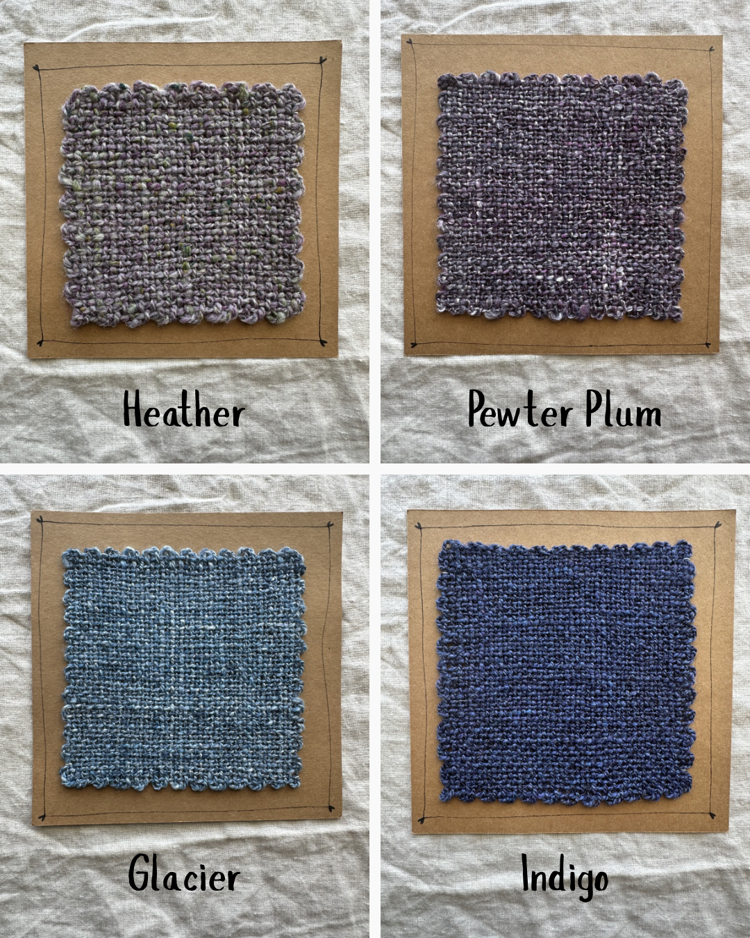 Handspun Natural Fibre Woven Mat