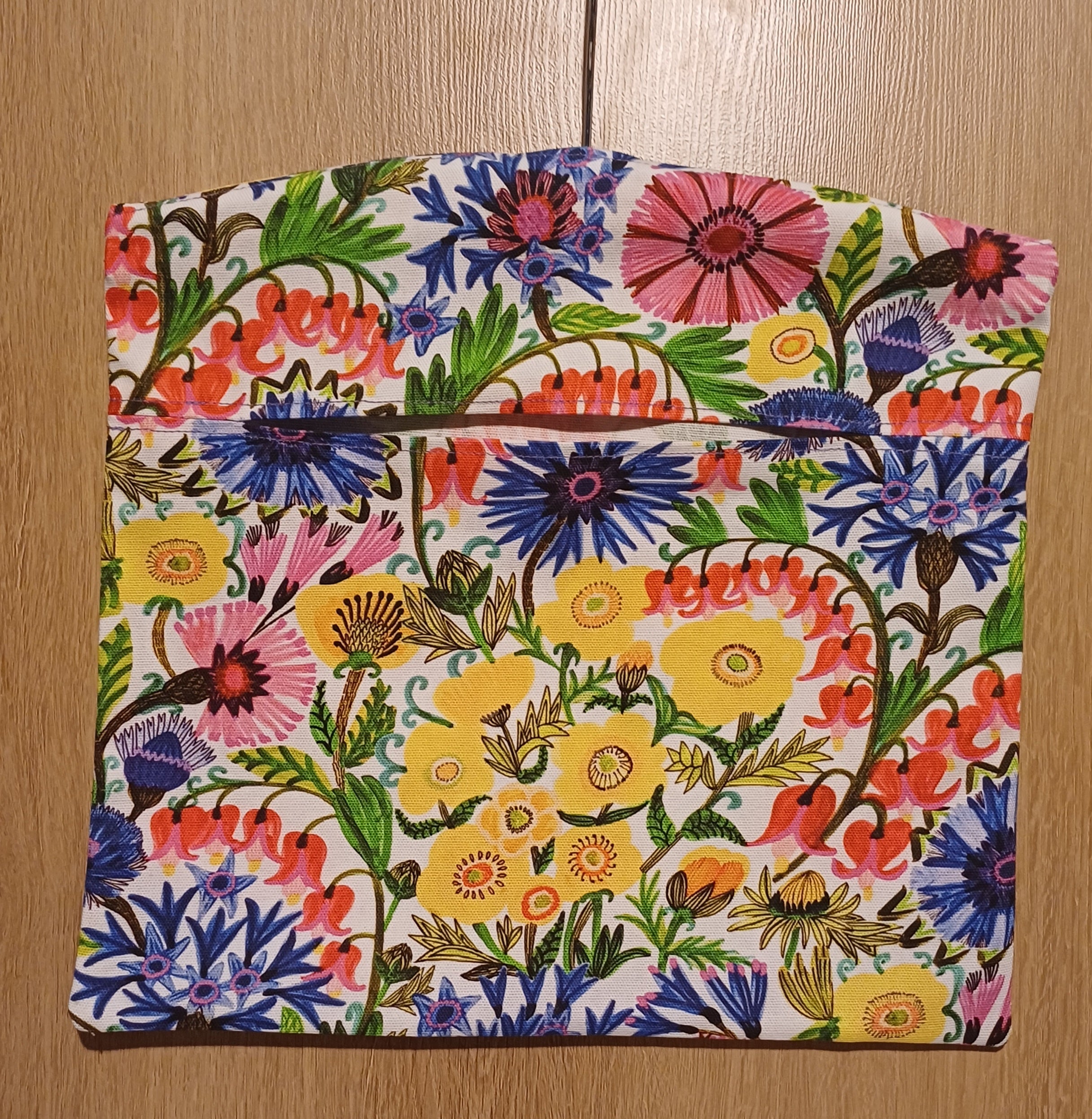 Peg Bag - Colourful Flower Design
