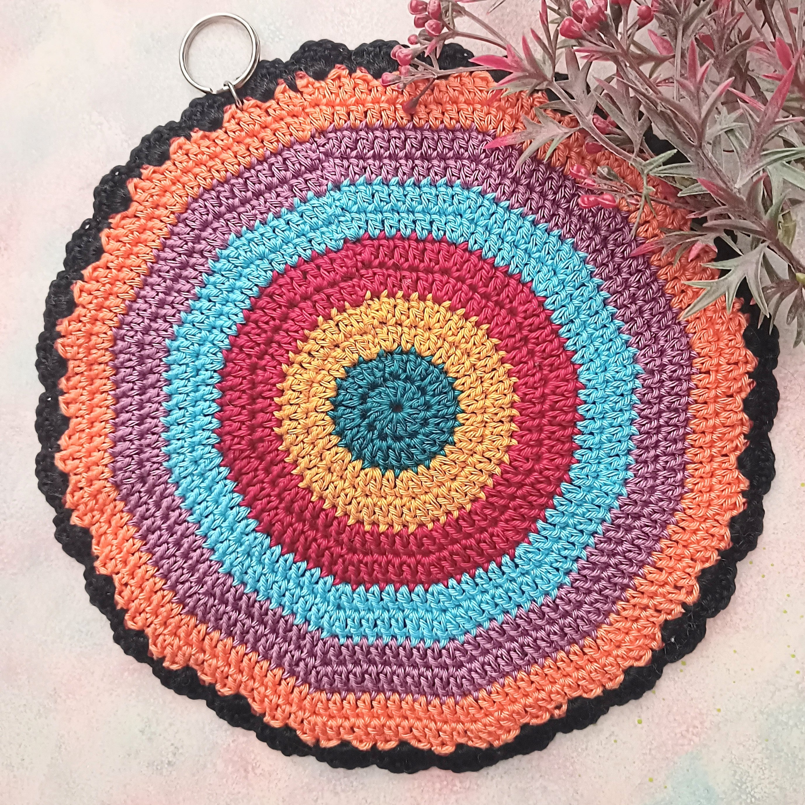 Crochet Cotton Potholders or Heat Pads