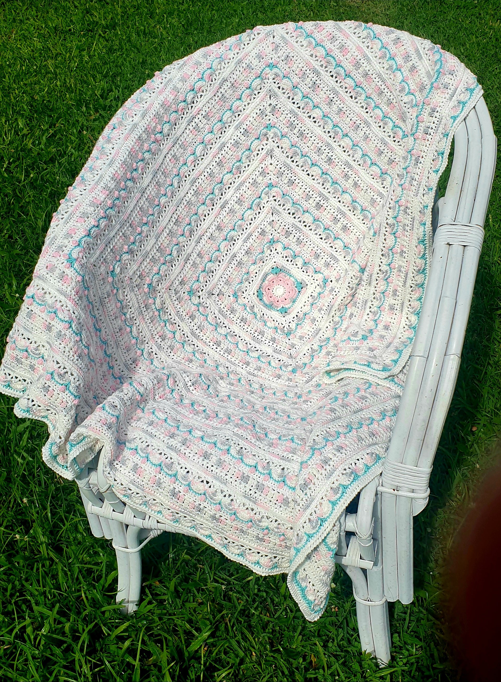 Pretty in Pink Baby Blanket