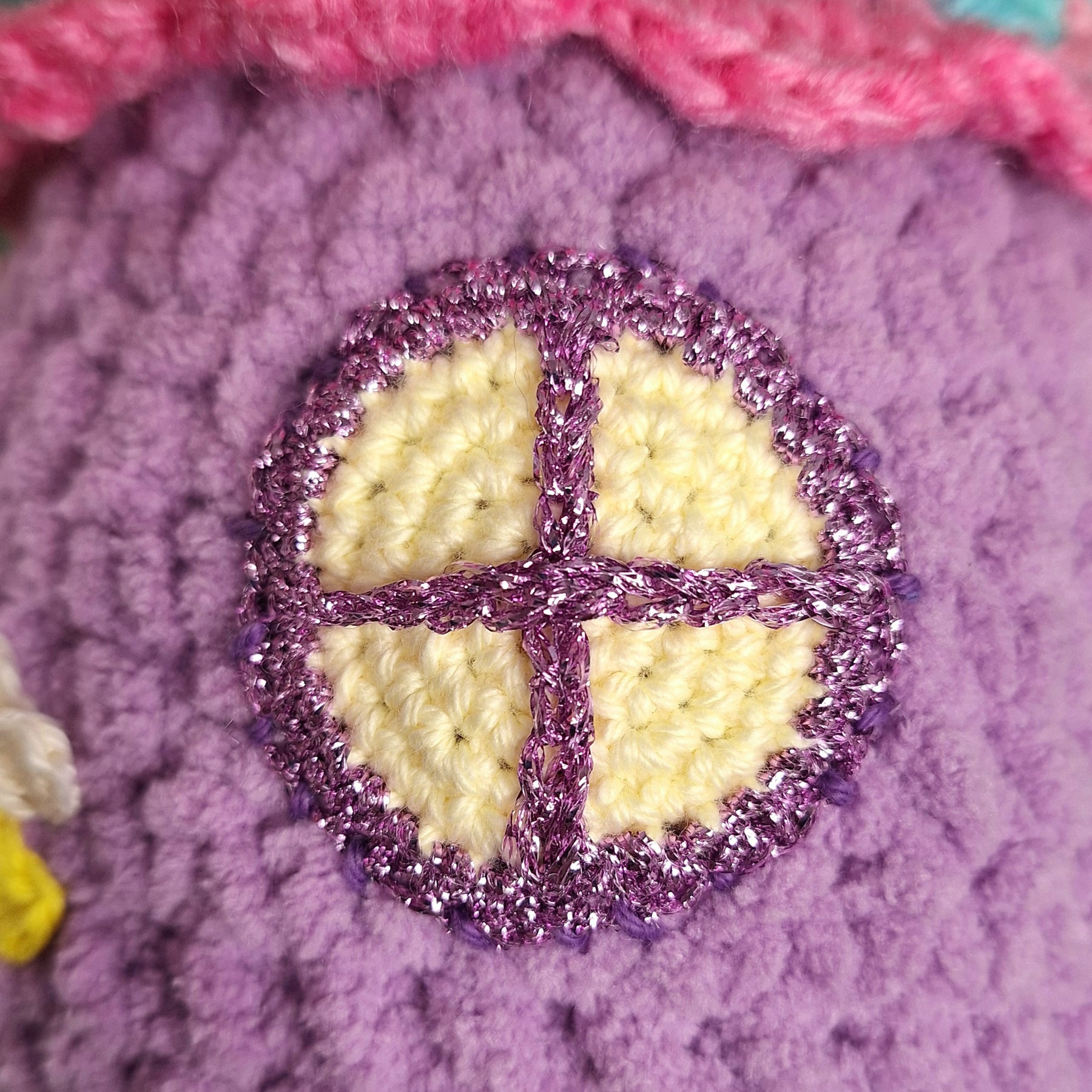 Enchanted Crochet Fairy House Play Set with Two Fairies