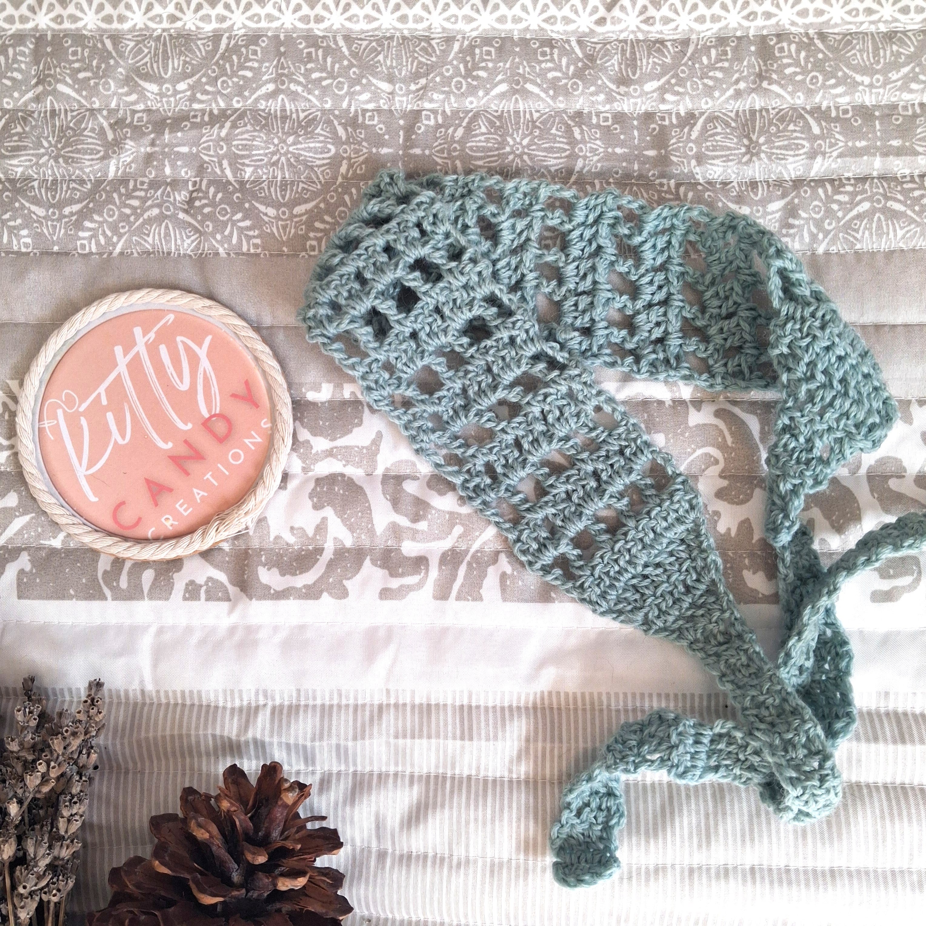 Handmade Crochet Headband - Cotton