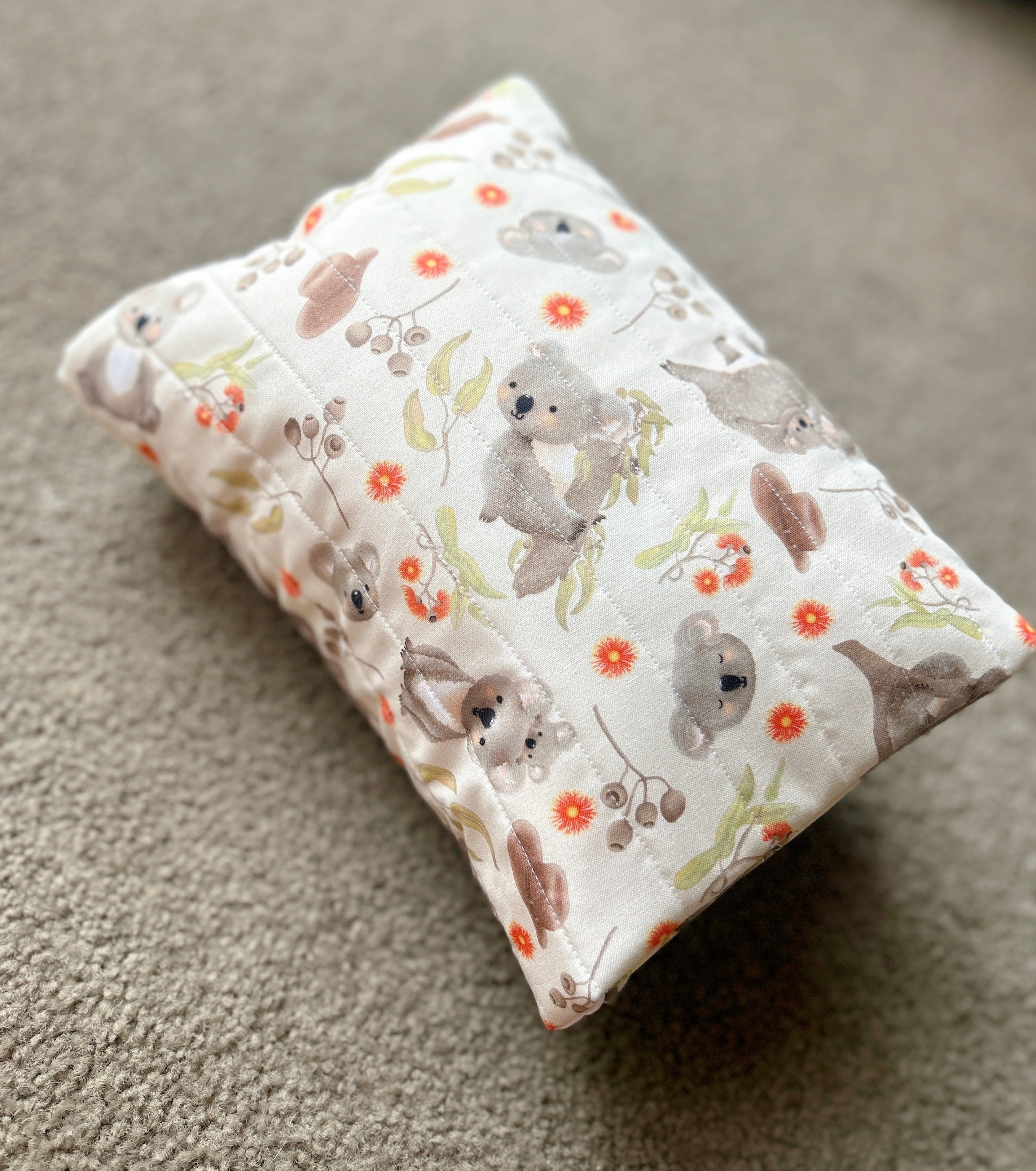 Koala & Gum Blossom Nappy Bag Organiser + Wipes Holder