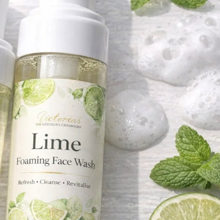 Lime Scented Foaming Face Wash