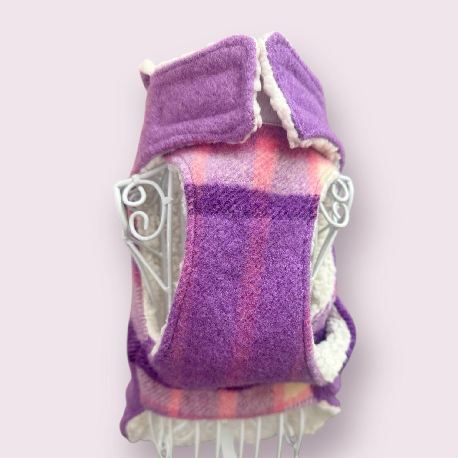 Upcycled woolen dachshund dog, puppy warm coats/jackets