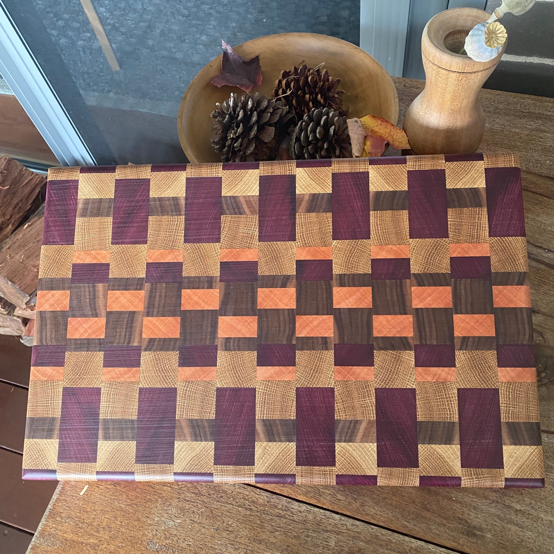 Chopping Board - "The Royal Weave"