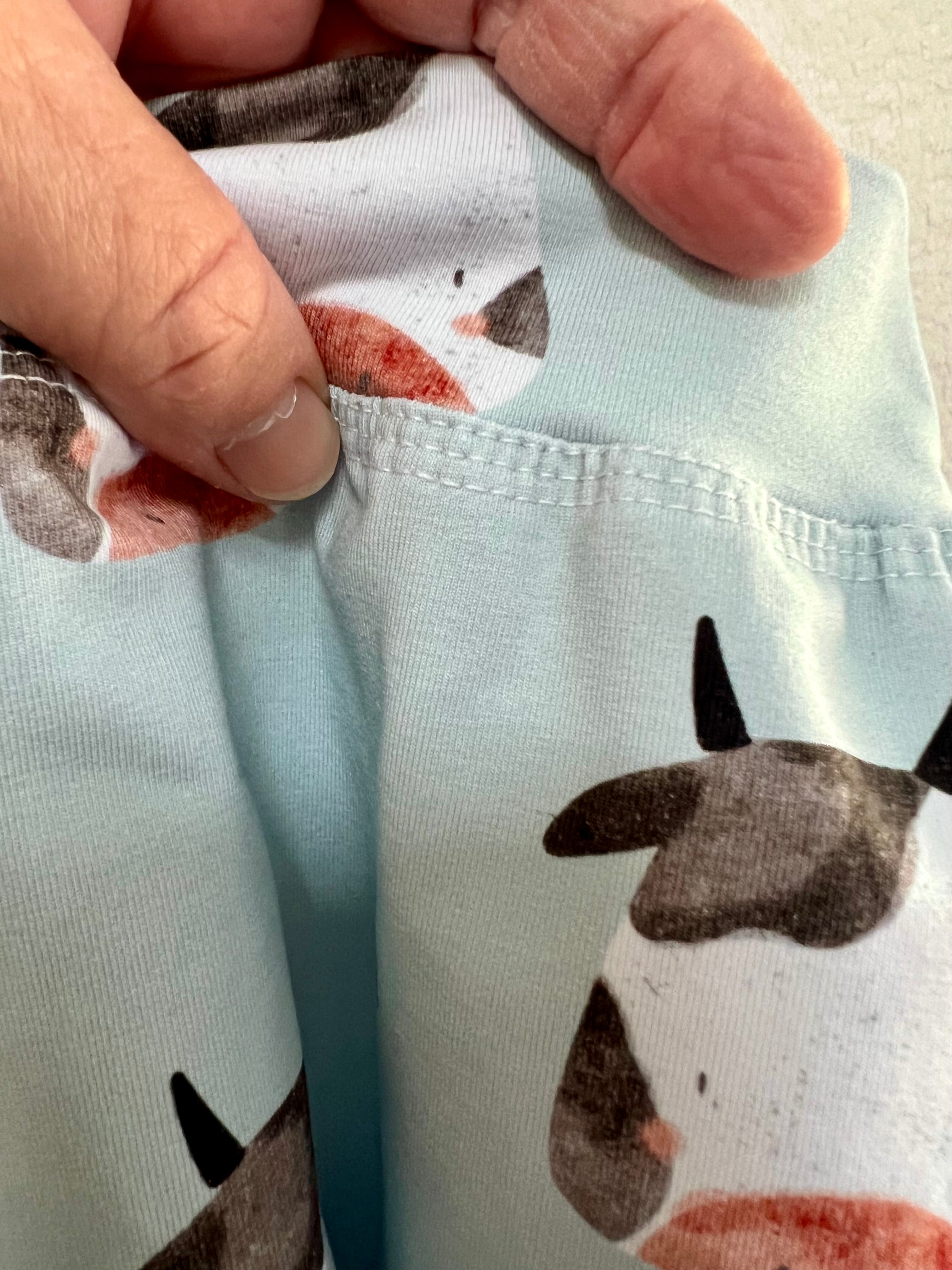 Cows! | Sizes 000, 00, 0, 1, 2 | Handmade Baby Pants by Dumbleton Duds | FREE Postage Orders $50+
