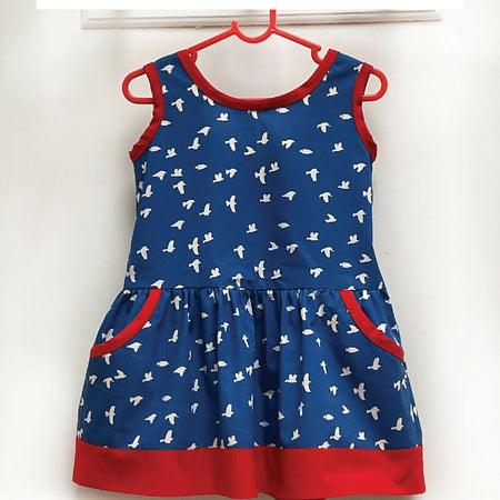 Digital Pattern-Girls summer dress-Aubrey Dress