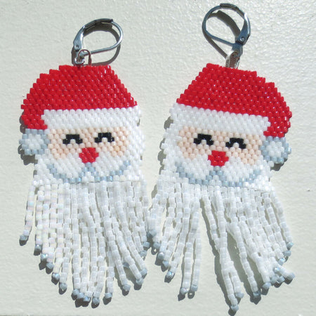 Santa Fringe Earrings