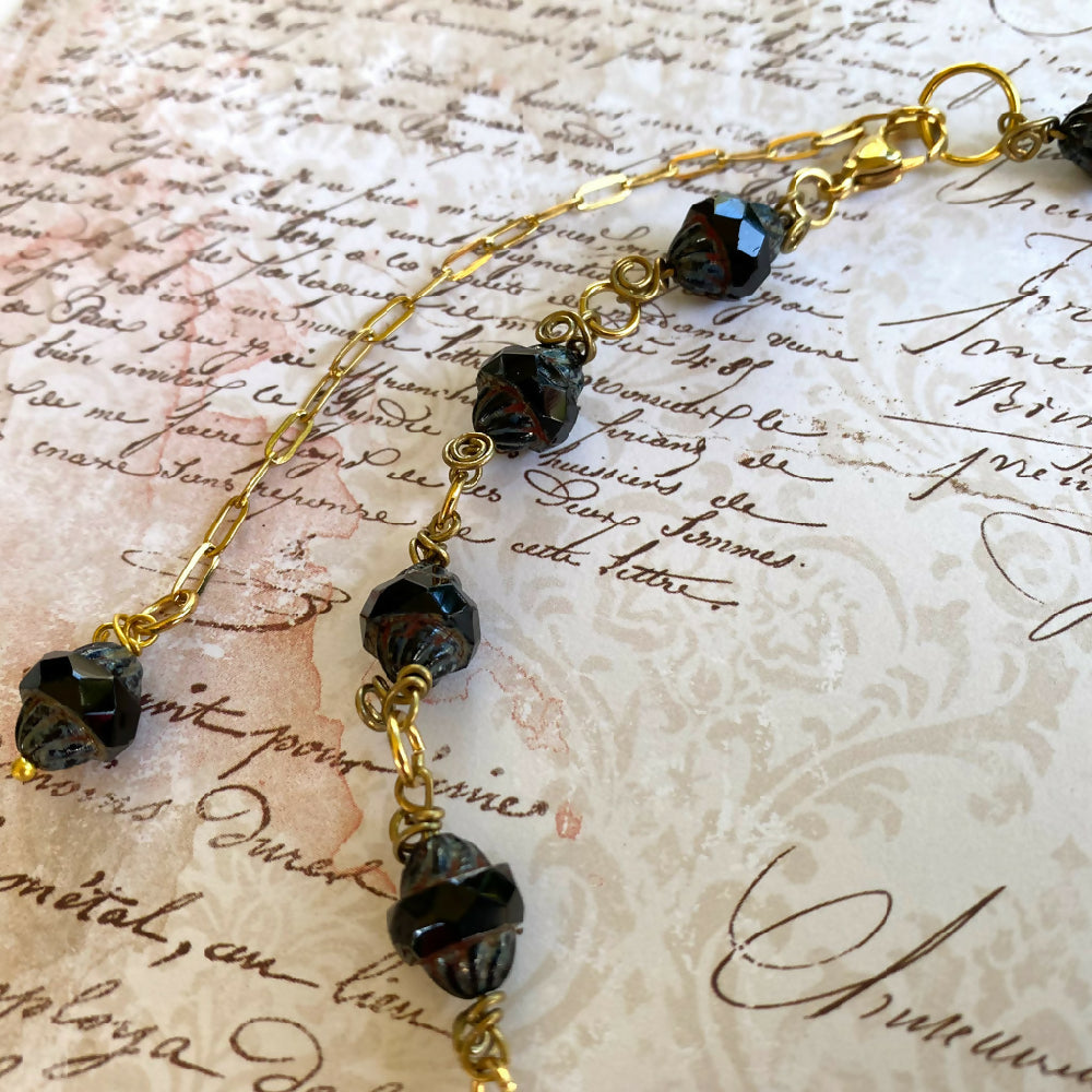 Black Agate Necklace
