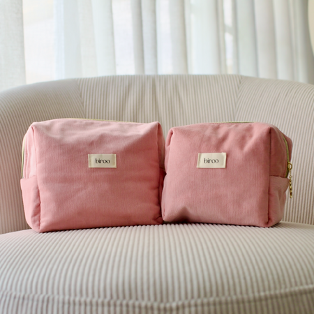 Dusty Pink Toiletry Bag