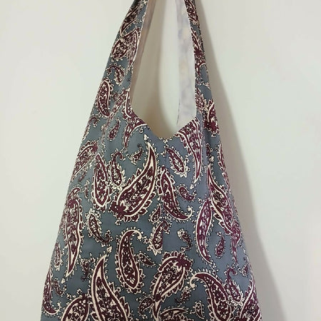 New Paisley printed shopping bag