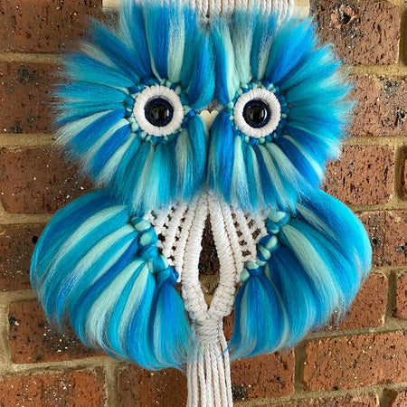 Macrame Extra Large Jumbo Fluffy Owl