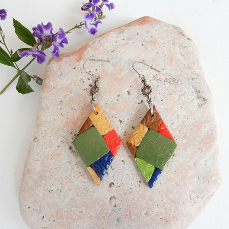 Polymer Clay Earrings 