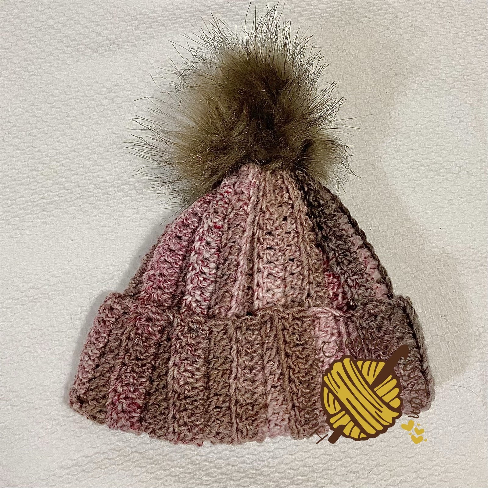 Crochet | Handmade | Beanie | Removable Pom Pom | 1-3 Years