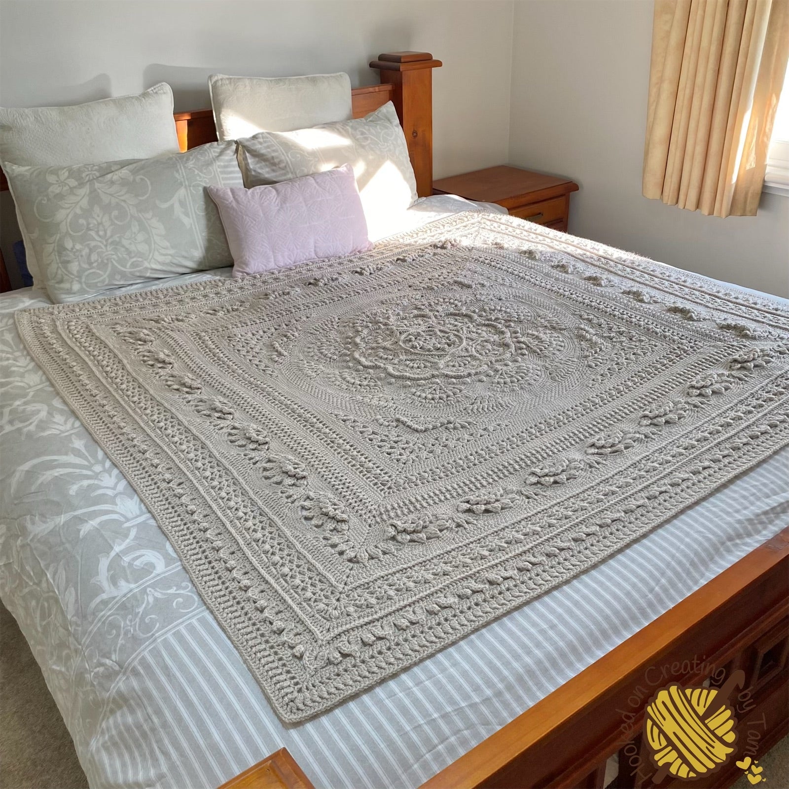 Handmade | Crochet | Heirloom | Double Bed Size | Made to Order