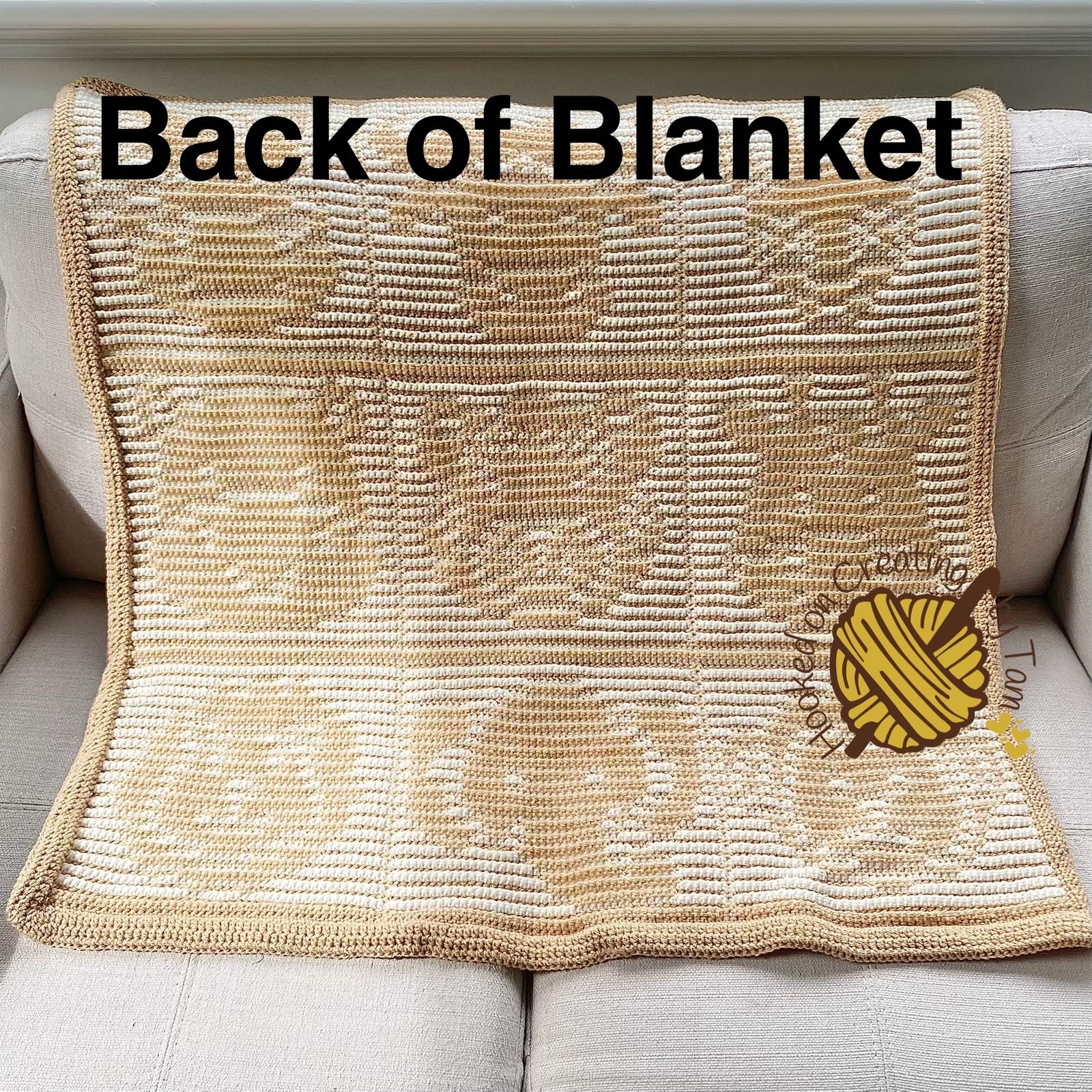 Handmade | Crochet | Heirloom | Blanket | Acrylic | Safari Friends