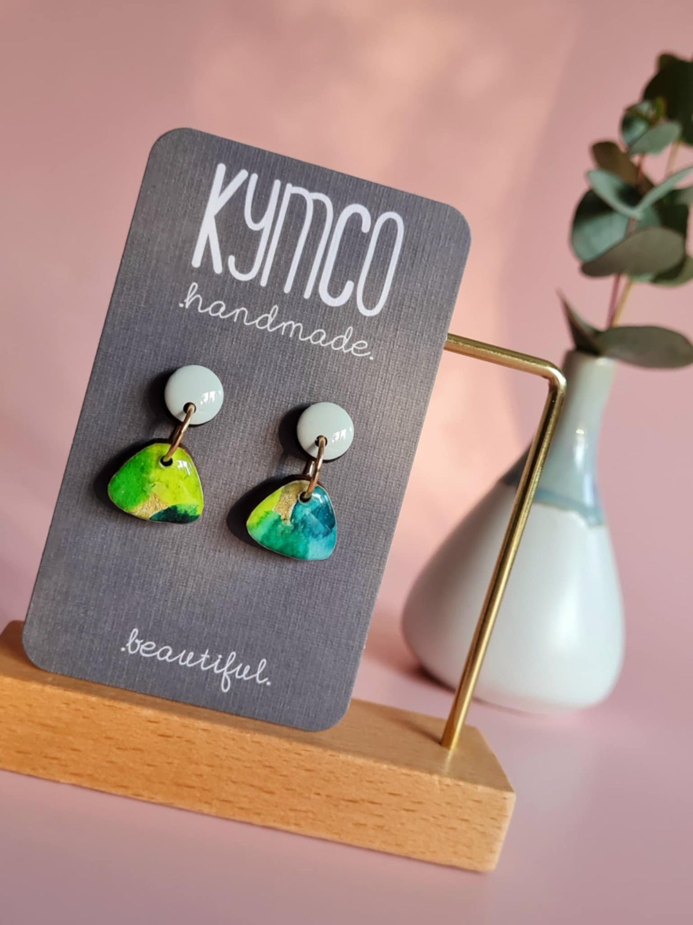 The Fiesta Collection | Resin art earrings | Part 2 | Small dangles | Studs | Pendants