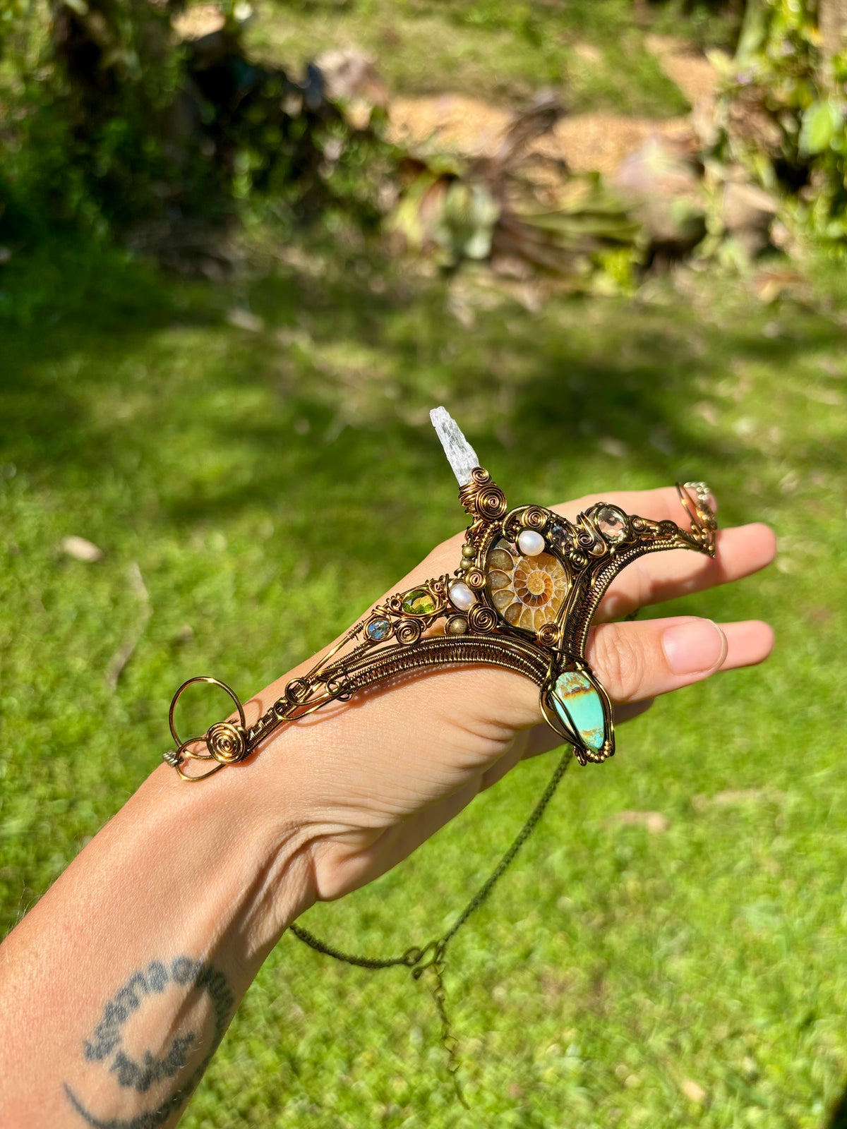 Epic fantasy crown elven crystal tiara