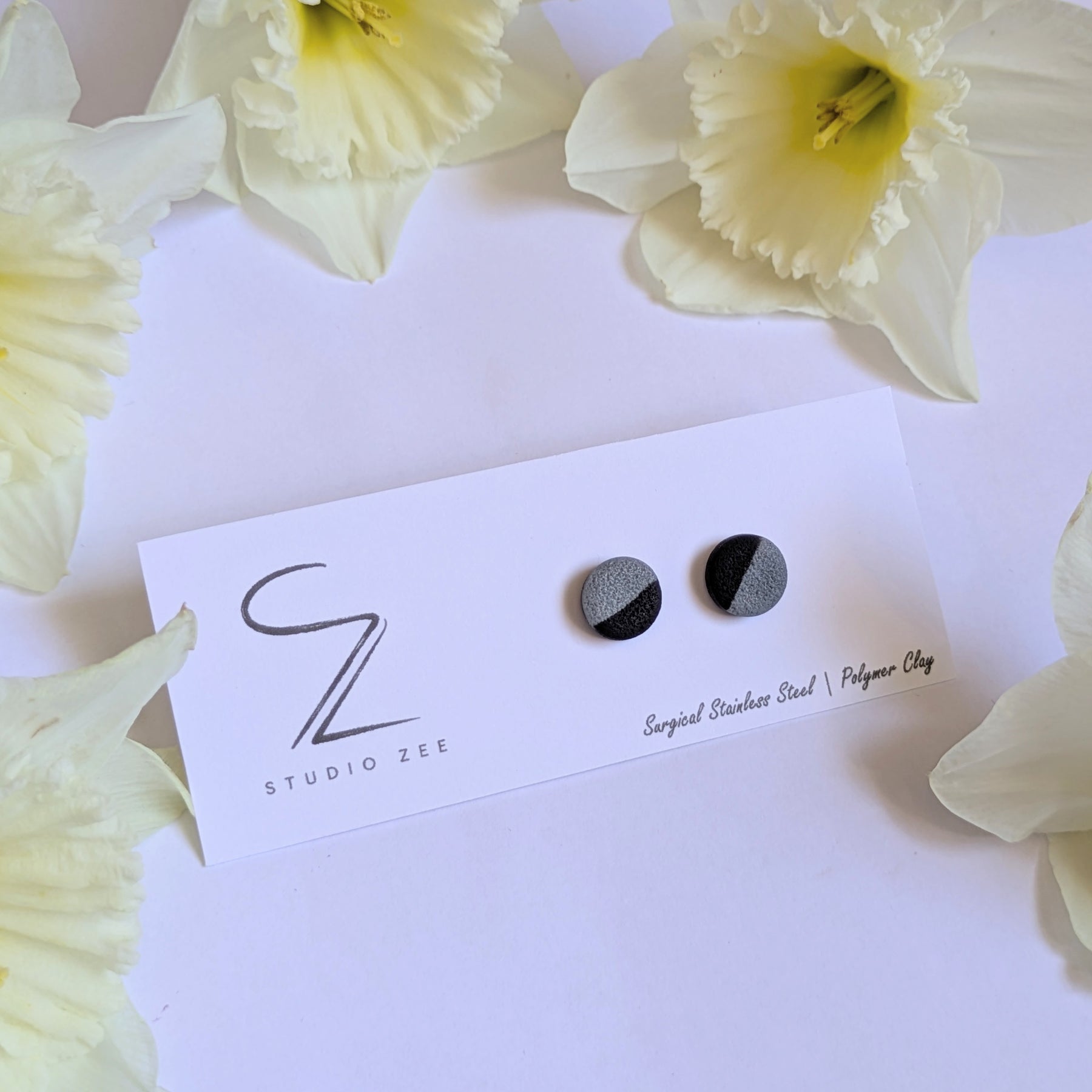 Colourful Stud Earrings