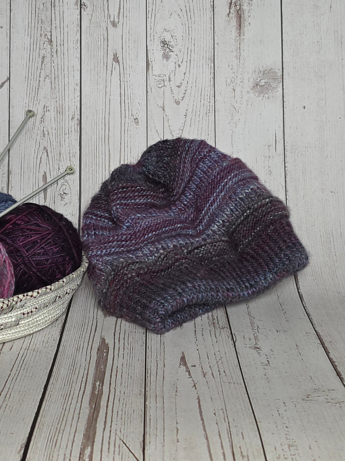 Hand Knitted Slouchy Beanie