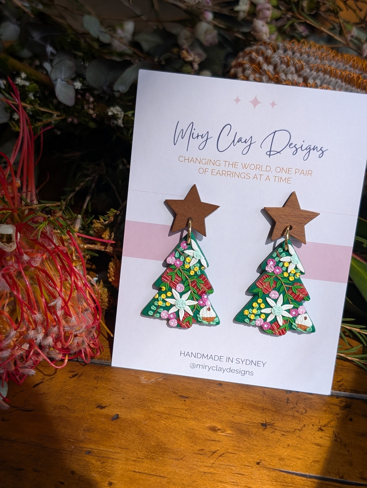 PRE-ORDER Native Australian Flower Christmas Trees