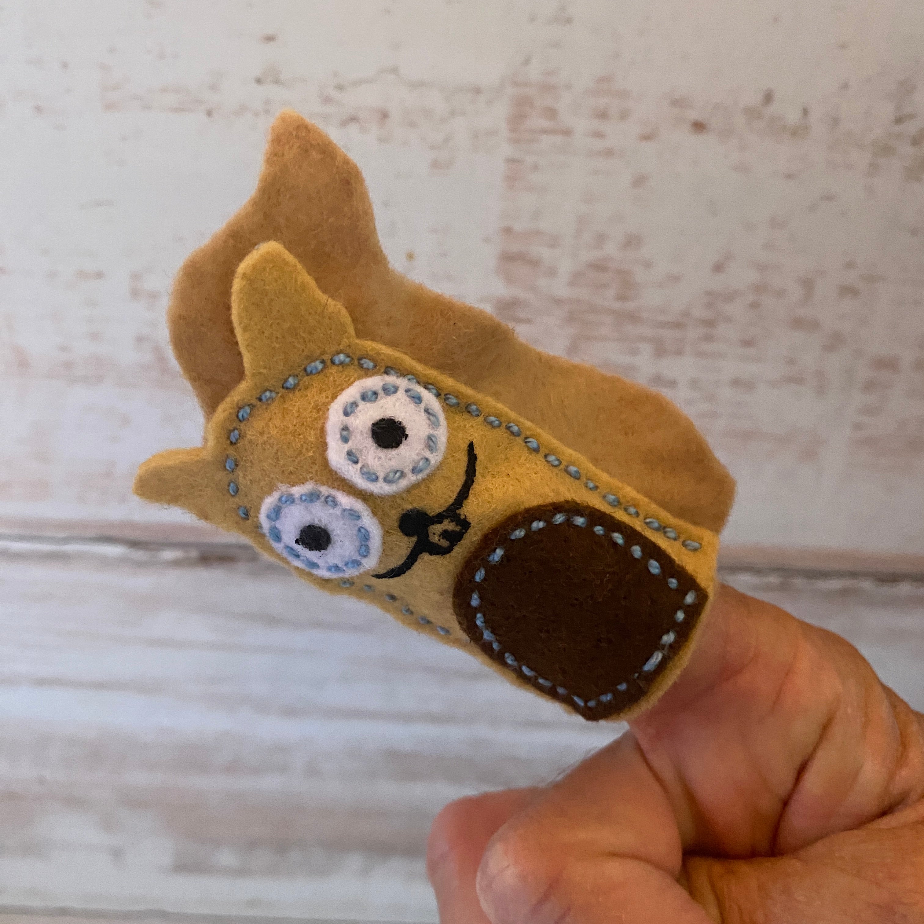 Felt Finger Puppets - Single
