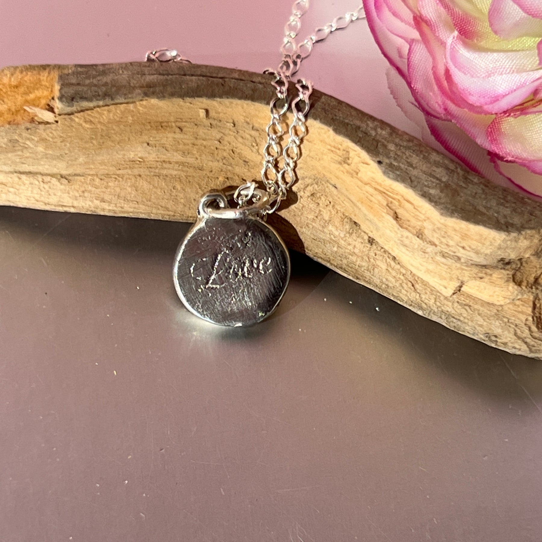 “My Silver Heart” Pendant & chain