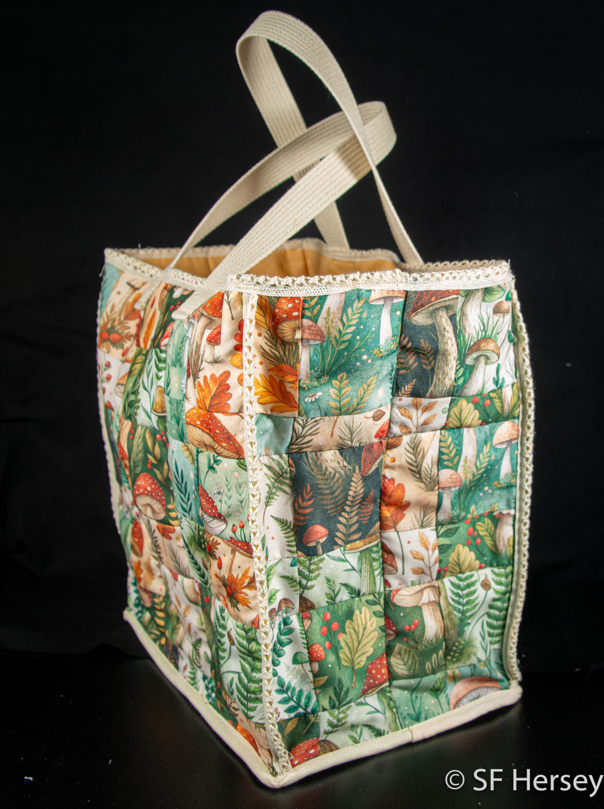 Mushroom Forest Reusable Shopping Bag