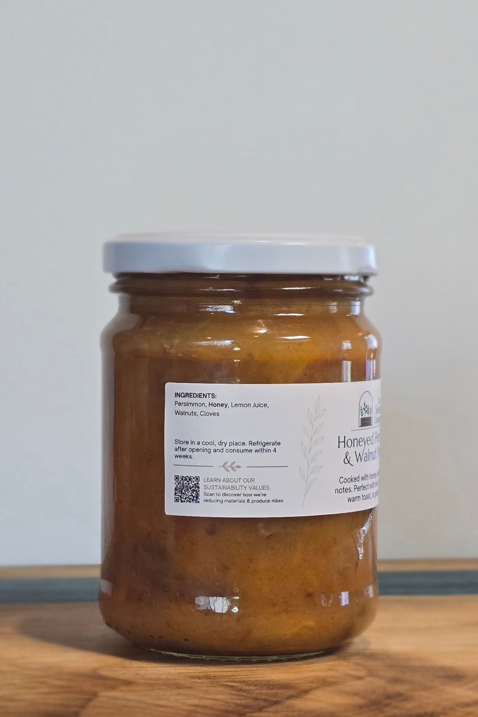 Honeyed Persimmon & Walnut Preserve