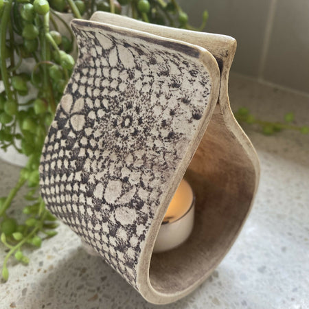 Tealight Holder / Handmade Pottery