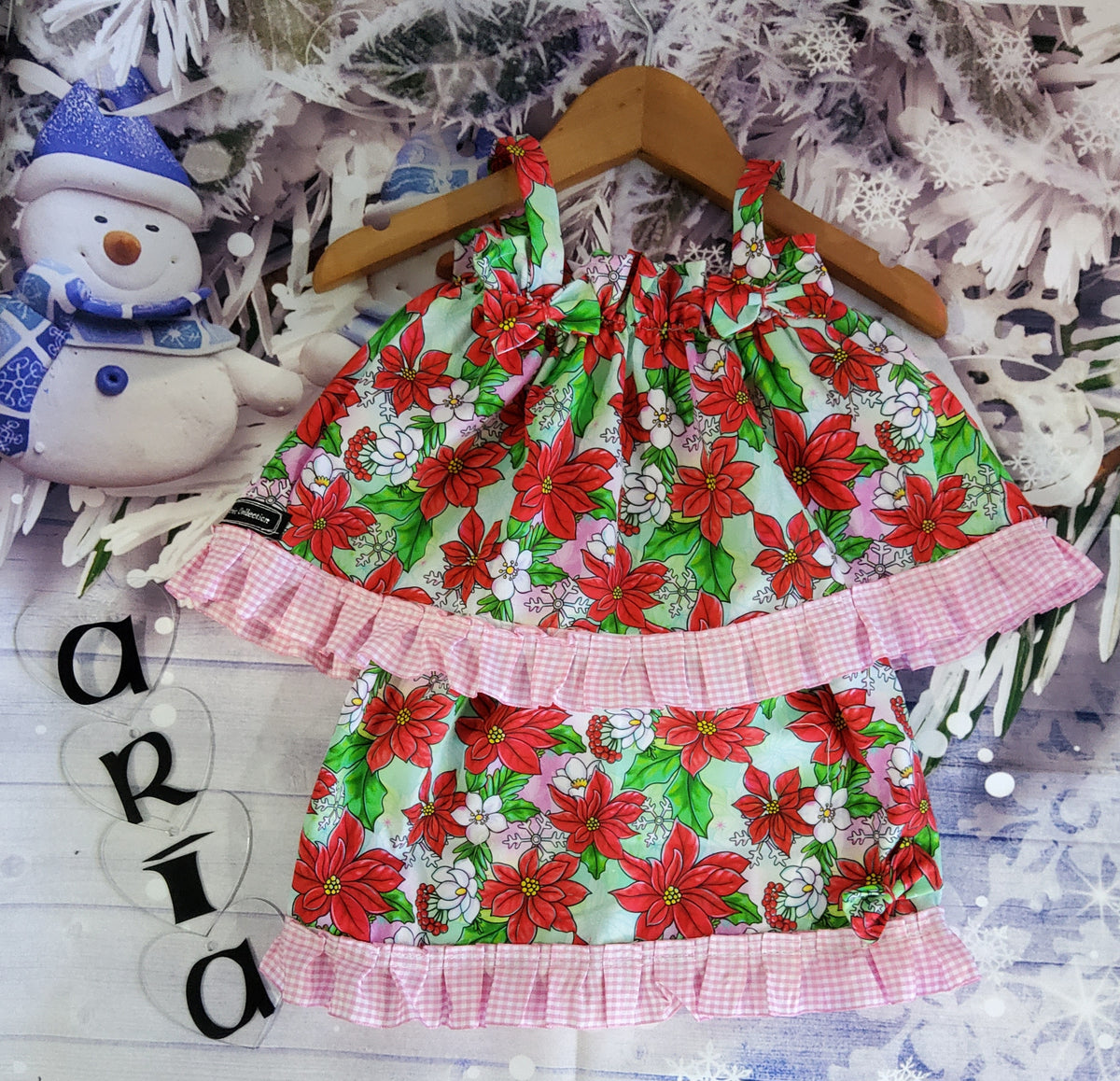 Poinsettia Set Size 3y