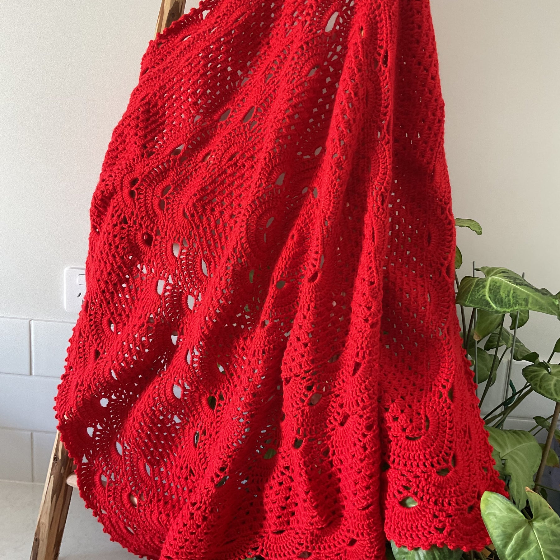 Red Baby Blanket