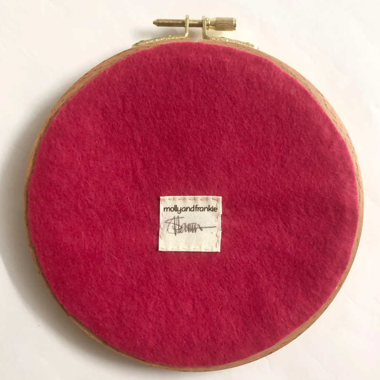 Slow Stitched Fibre Artwork - Blooming Meadows