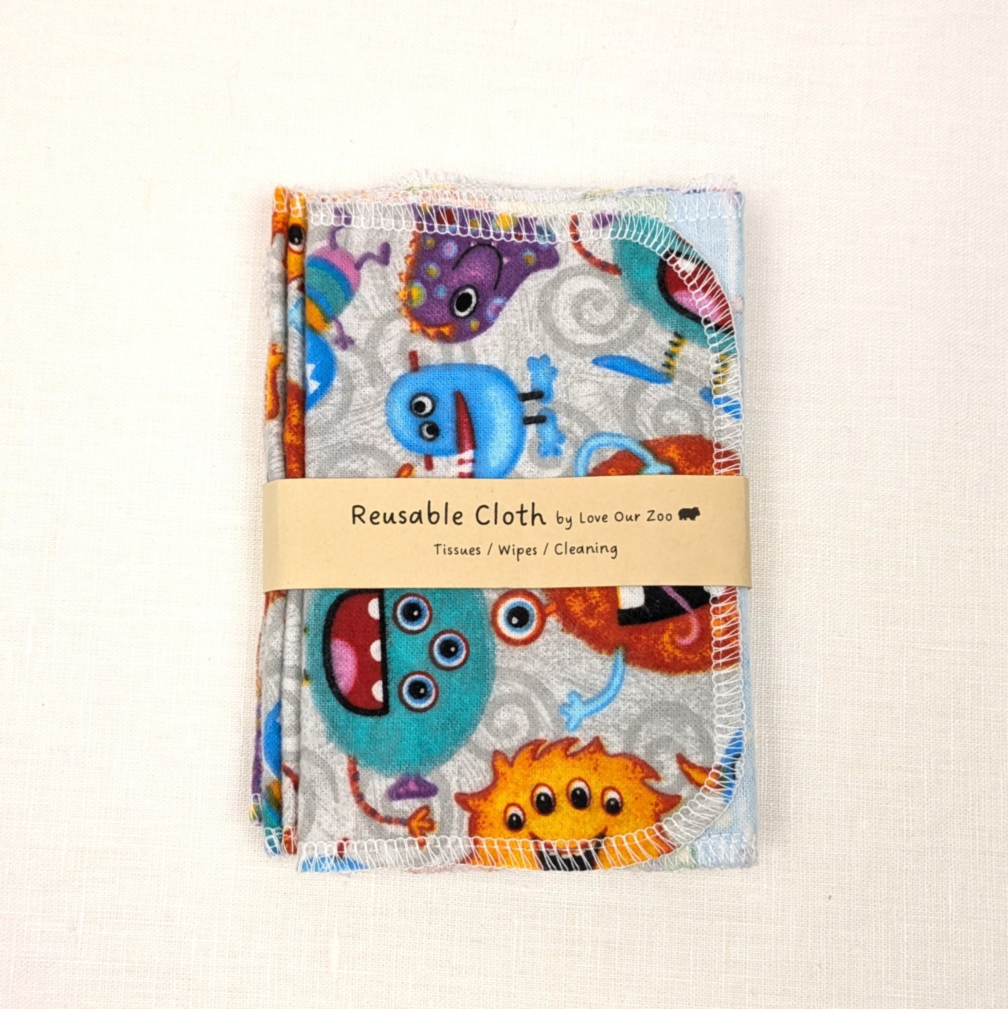 Reusable Cloth Tissues | Wipes | Washers | by Wattle Acres