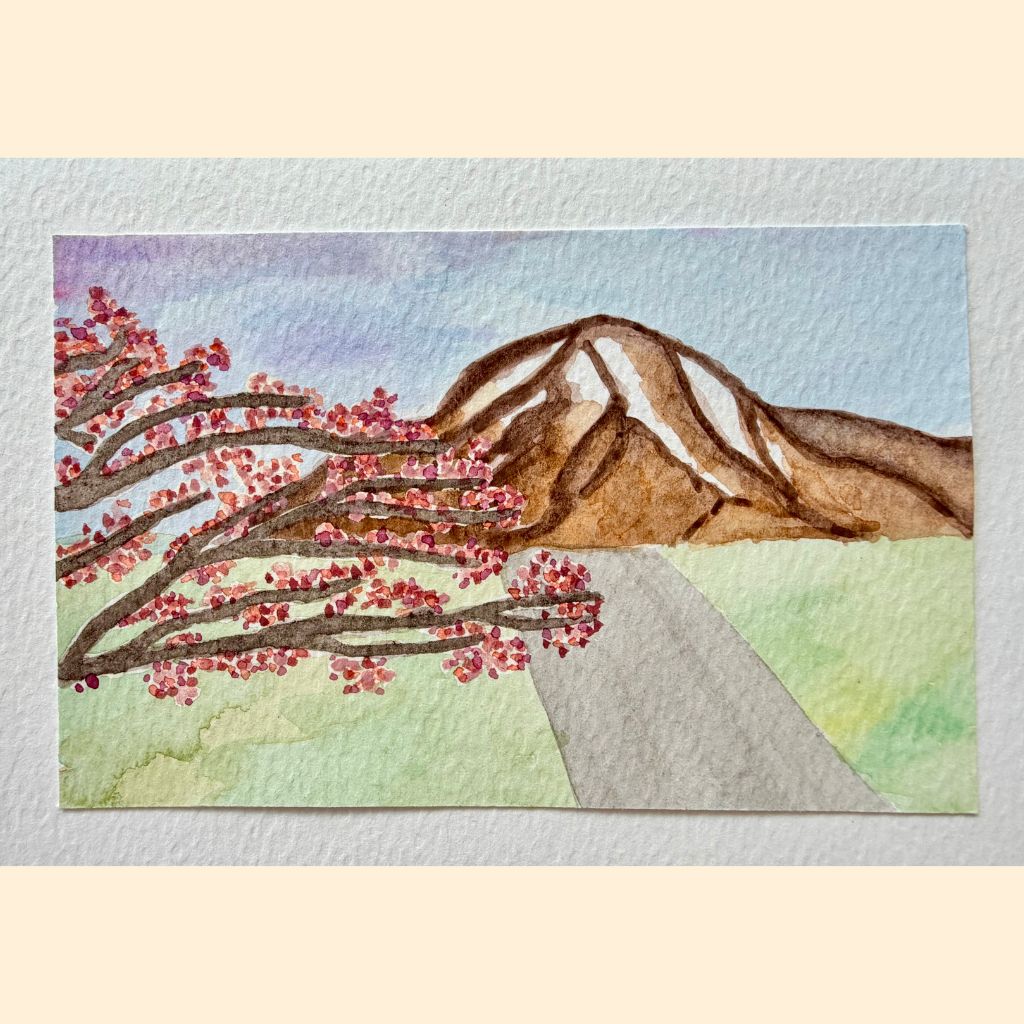 Hand Painted Landscape Greeting Card | Customisable