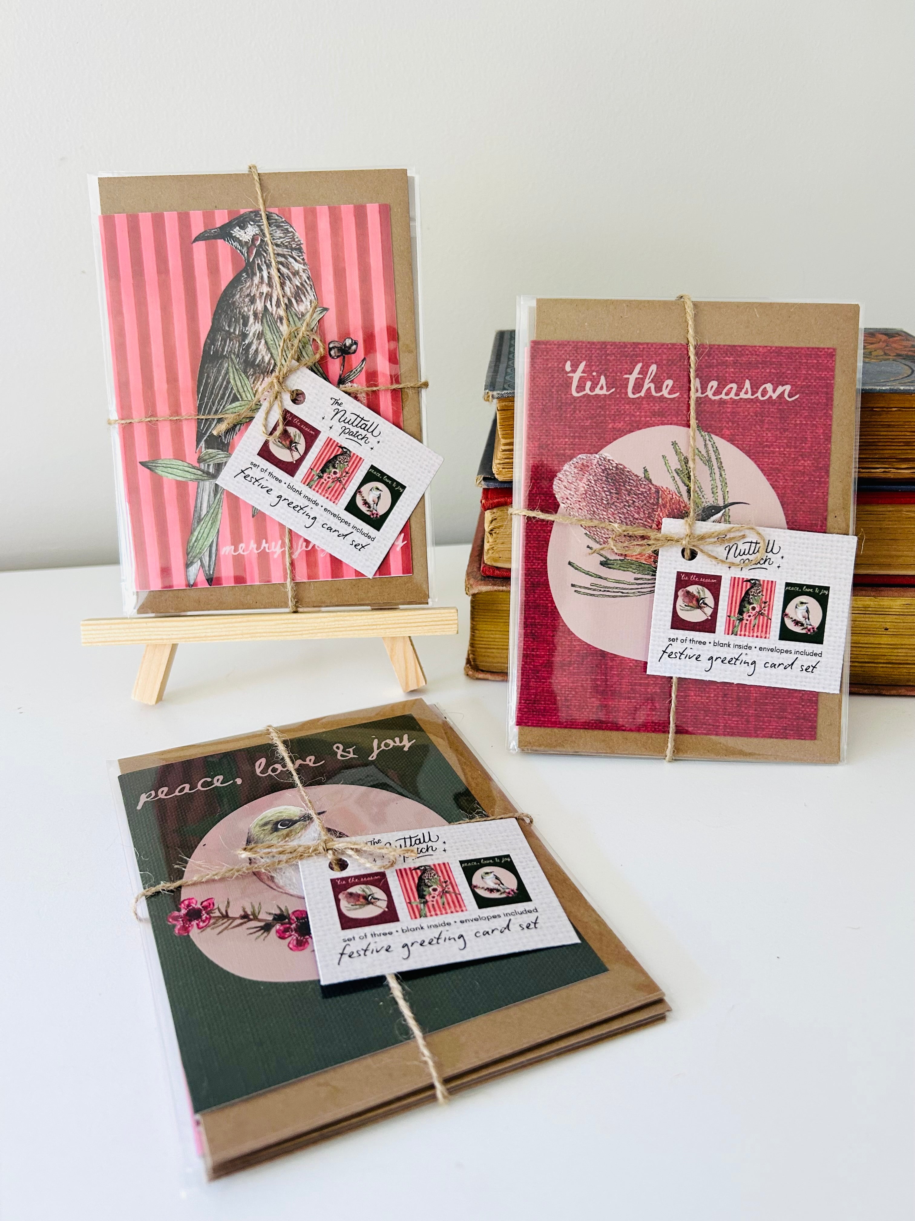 Greeting Card Set - Australian Festive