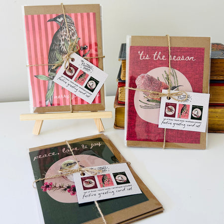 Greeting Card Set - Australian Festive