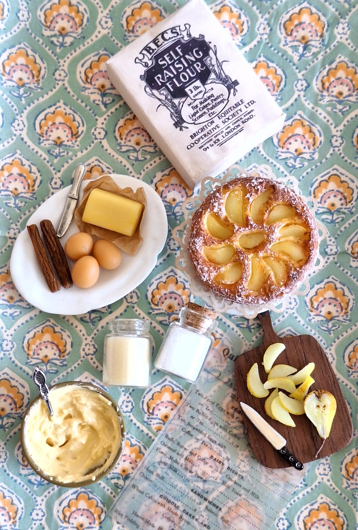 ITALIAN PEAR CAKE SET