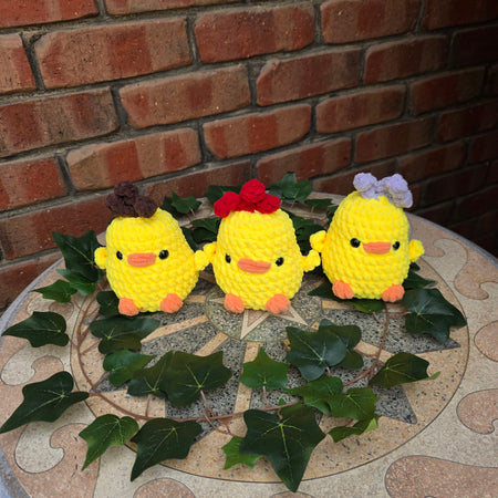 🐥 Handmade Crochet Chicks  💛